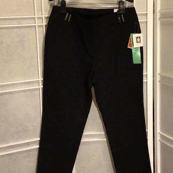 Anne Klein Black Trousers Size 8